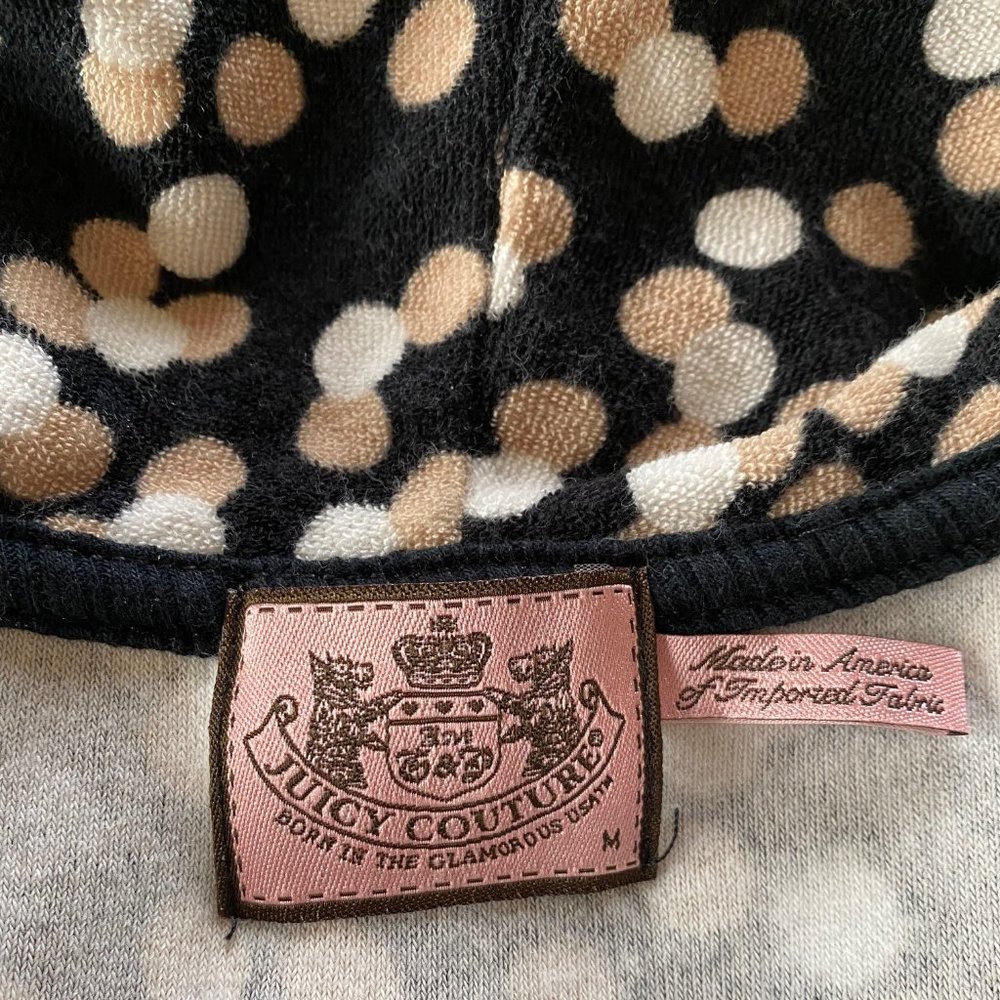 Juicy Couture Terry Cloth Zipper Hoodie - Size M - Picture 4 of 6
